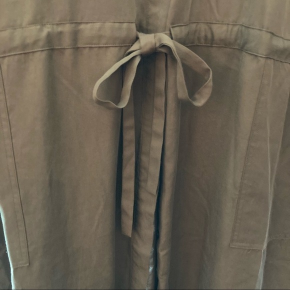 LOVE & LEGEND Sz 24 Brown Shirt Dress Overcoat Shacket - Picture 6 of 12